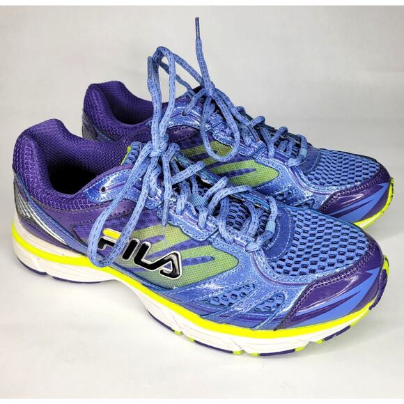 Fila Venti Women's Cool Max Blue Purple Running Athletic LIKE NEW Shoe US Sz 10 - Picture 12 of 13